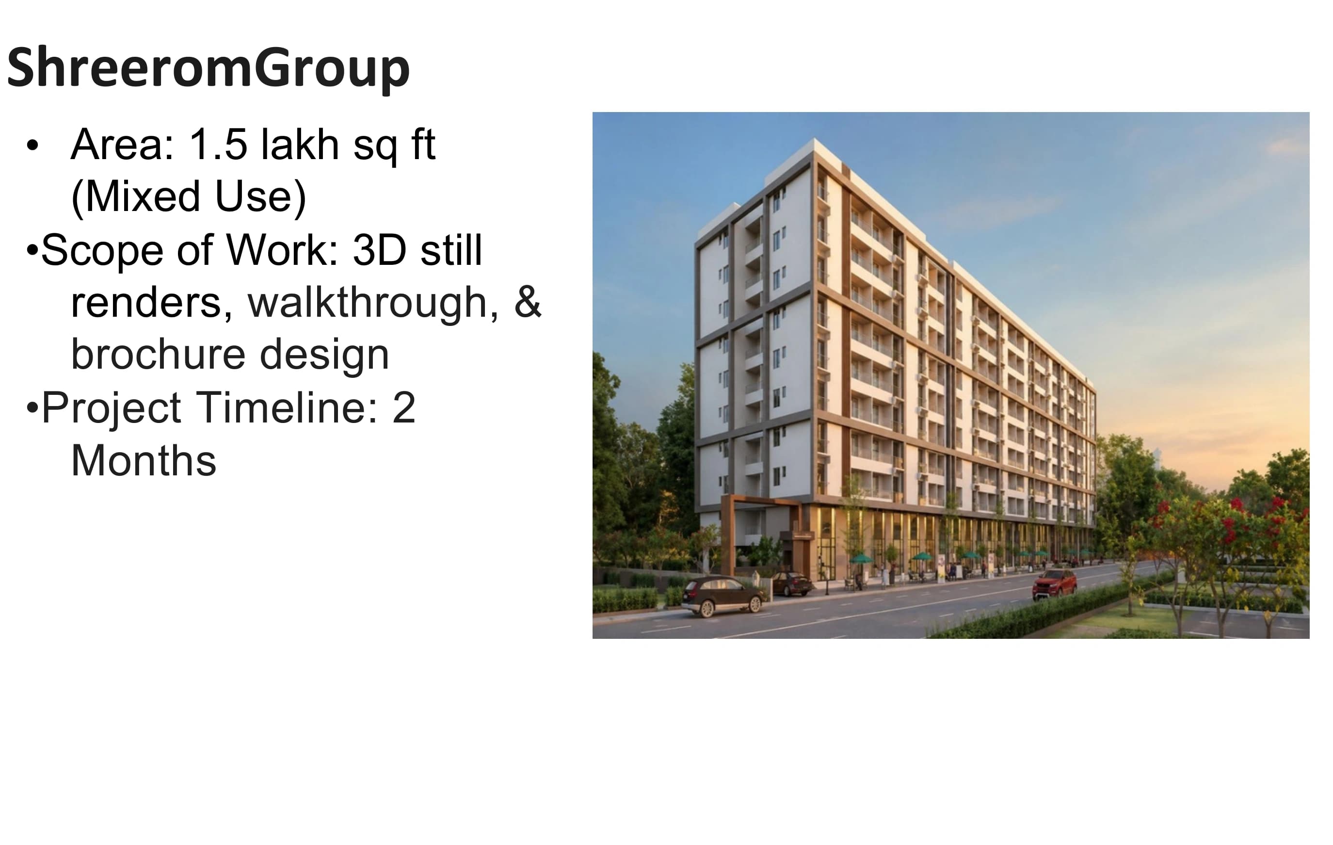 Shreeram Group Mixed-Use Development - Sheet 1